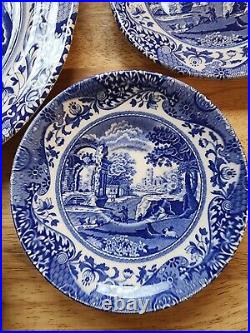 Spode Blue Italian 5 Piece Setting New Open Box Made in England