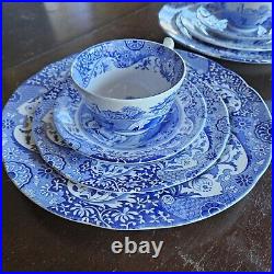 Spode Blue Italian 8 piece set. Great condition