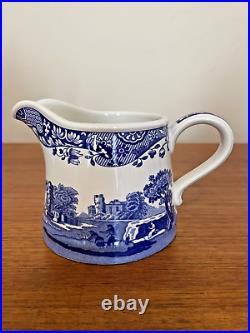 Spode Blue Italian Ascot 3 Piece Tea Set Brand New In Box