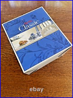 Spode Blue Italian Ascot 3 Piece Tea Set Brand New In Box