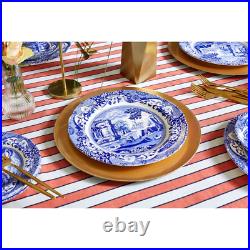 Spode Blue Italian Brocato 12-Piece Dinnerware Set