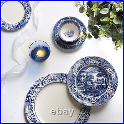 Spode Blue Italian Brocato 12-Piece Dinnerware Set