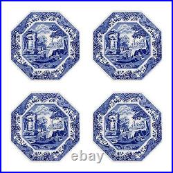 Spode Blue Italian Collection, Octagonal Platter Set, 4-piece