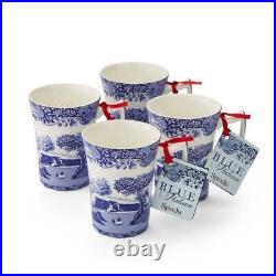 Spode Blue Italian Cottage Mug (Set of 4)