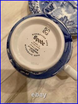 Spode Blue Italian Cup Saucer 2 Piece Set