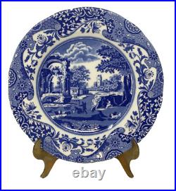 Spode Blue Italian Earthenware 7.5 Salad Dessert Plates Set of 4