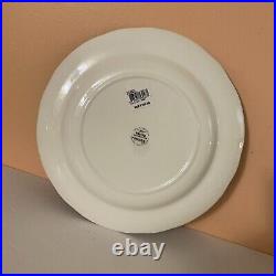 Spode Blue Italian Earthenware Dinner Plates 10.5 in Set Of 4 @