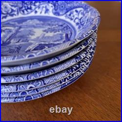 Spode Blue Italian Fruit Saucer 6 Pieces