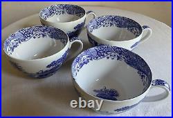 Spode Blue Italian Jumbo Cups (Set of 4)