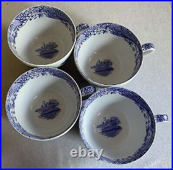 Spode Blue Italian Jumbo Cups (Set of 4)