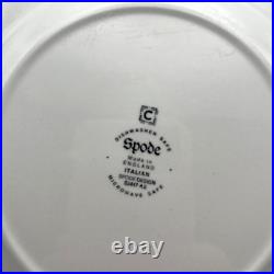 Spode Blue Italian Made in England Set of 6 Salad Plates