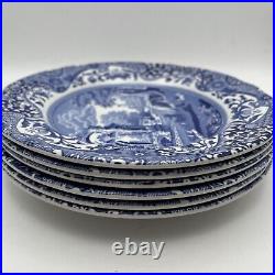 Spode Blue Italian Made in England Set of 6 Salad Plates