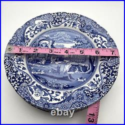 Spode Blue Italian Made in England Set of 6 Salad Plates