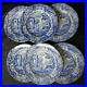 Spode-Blue-Italian-Plate-Set-of-6-Pieces-15-7cm-Used-Collectible-Dish-01-st