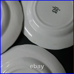 Spode Blue Italian Plates 6 Pieces 15.7Cm Made In England