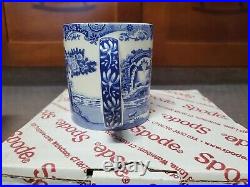 Spode Blue Italian Porcelain Coffee Mug, Set of 8, 9 oz Blue White (1380488)