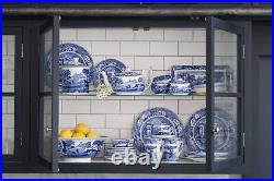 Spode Blue Italian Set of 4 Ascot Cereal Bowls, 8 Inch, Earthenware