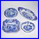 Spode-Blue-Italian-White-Transferware-Vegetable-Monkey-Side-Serving-Dishes-Lot-01-pc