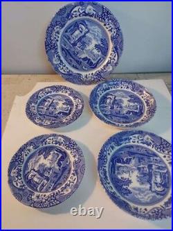 Spode Blue Italian set of 5 pieces open box, pasta +++