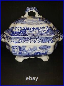 Spode Blue Italian stunning soup tureen Excellent Condition No Laddle