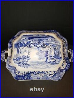 Spode Blue Italian stunning soup tureen Excellent Condition No Laddle