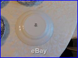 Spode Blue and White china pieces 11 Italian salad plates