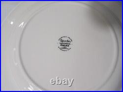 Spode Italian Blue Collection Dinner Plates 10.5 c. 1816 Set of 4