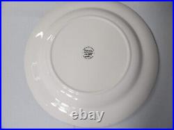 Spode Italian Blue Collection Dinner Plates 10.5 c. 1816 Set of 4