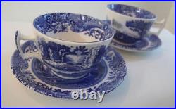 Spode blue Italian breakfast cup and saucer (2 pieces)