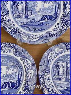 Spode blue Italian platter 3 pieces 10.4 inches 12