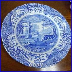 Spode d Blue Italian 19Cm Plate 4 Pieces Set