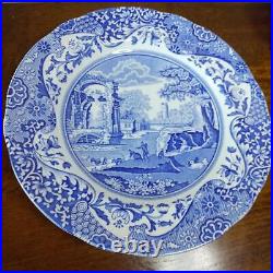 Spode d Blue Italian 19Cm Plate 4 Pieces Set