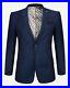 Ted-Baker-3-pieces-suit-Navy-Blue-Debonair-Birdseye-Wool-Suit-Fashion-Fit-01-ukzx
