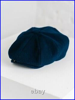 Thomas Shelby Birmingham eight-piece cap, high quality (dark blue)
