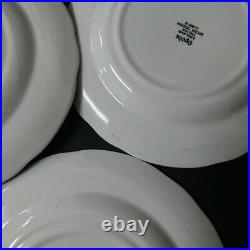 Unused and stored Spode Blue Italian Plates, 6 pieces, 15.7cm, Made in England