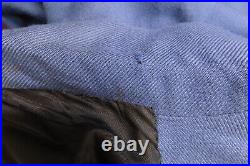 VTG Hermes Paris Mens Pure Cashmere Blue Italian Blazer Jacket Sport Coat 36 R