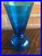 Vintage-Italian-Empoli-Teal-Quilted-Optic-Glass-Vase-MCM-Large-Imposing-Piece-01-lyku