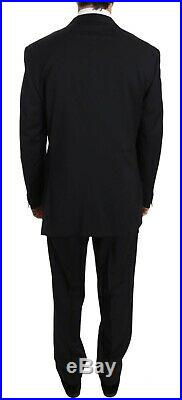 Z ZEGNA Suit Two Piece 3 Button Wool Dark Blue Solid s. EU50/US40/L RRP $1700