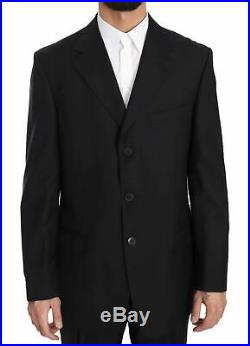 Z Zegna Solid Blue Italian Regular Fit Two Piece Wool Suit EU54 US44R XL